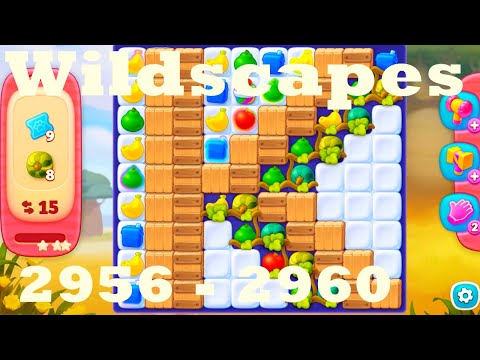 Wildscapes Level 2956 - 2960 HD Walkthrough | 3 - match game | gameplay | android | ios | pc | app