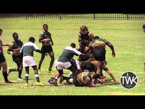 School Rugby Action - u/16 Piet Retief vs Ferrum 12-03-16