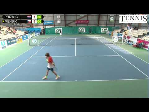 PRIZMIC (CRO) vs MENSIK (CZE) - Open Super 12 Auray Tennis - Court 4