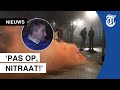Chaos in Urk gefilmd: ‘Wij komen in opstand’