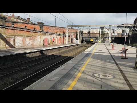 (HD) DRS 37402 on 2C32/2C47 at Preston 21/3/2017