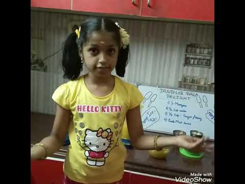 Mango Ice Pops by Little chef B. Dharini