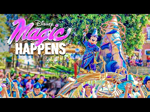Disney's Magic Happens Parade Farewell - Disneyland 2024