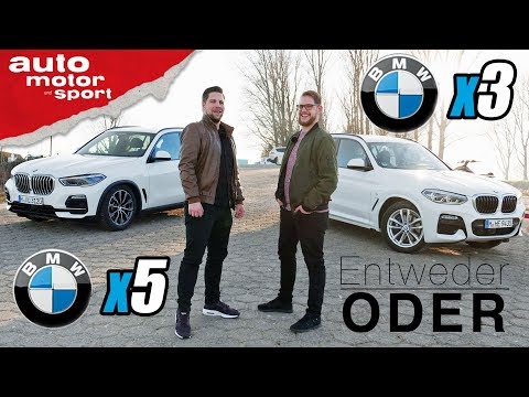 BMW X5 vs X3 | Entweder ODER | (Vergleich/Review) auto motor und sport
