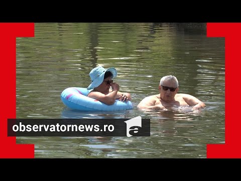 S-a deschis sezonul estival la Ocna Sibiului. Tot mai mulţi turişti vin să profite de băile cu nămol