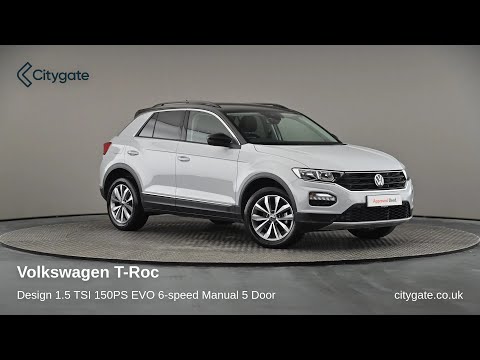 Volkswagen T-Roc - Design 1.5 TSI 150PS EVO 6-speed Manual 5 Door - Citygate Volkswagen High Wycombe