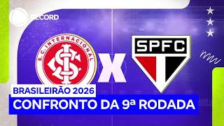 Brasileirão de volta! RECORD mostra Internacional x São Paulo