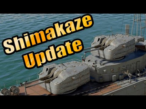 Shimakaze Update - War Thunder