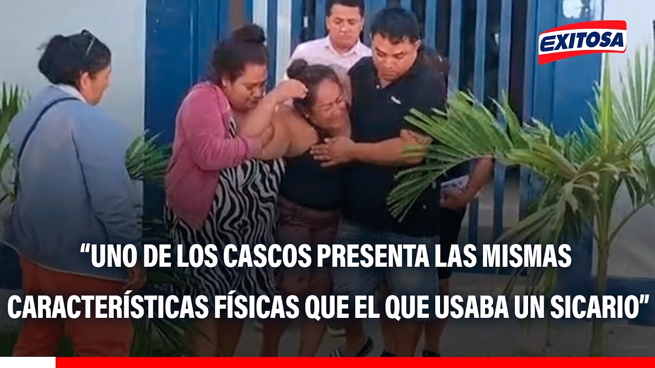 🔴🔵 PNP halló casco en inmueble similares al que uso sicario que abatió a familia en Sullana