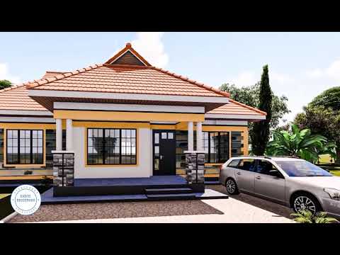 Beautiful 3 Bedroom Bungalow House Design | Modern Floor Plan Tour