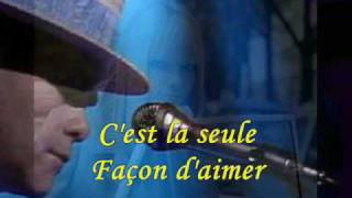Elton John &amp; France Gall - Donner Pour Donner (1980) With Lyrics!