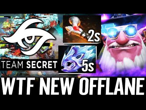 🔥 TEAM SECRET WTF Sniper Offlane — NEW META Rod of Atos 1st Item + Moonshard MKB RIP PA Dota 2 Pro
