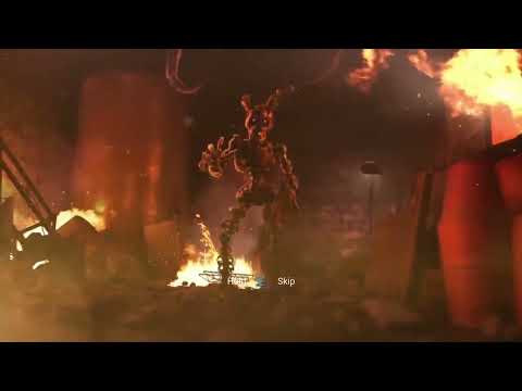 FNAF Security Breach True Ending Cutscene.