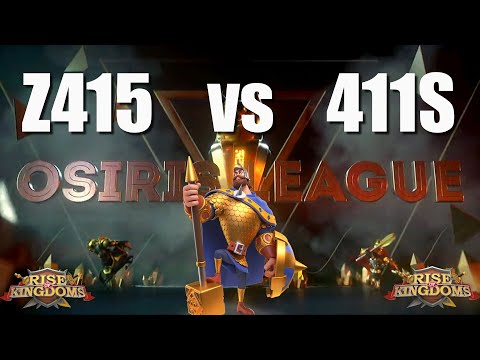 Z415 vs 411S in Osiris League season 3 Group Finals - Rise of Kingdoms