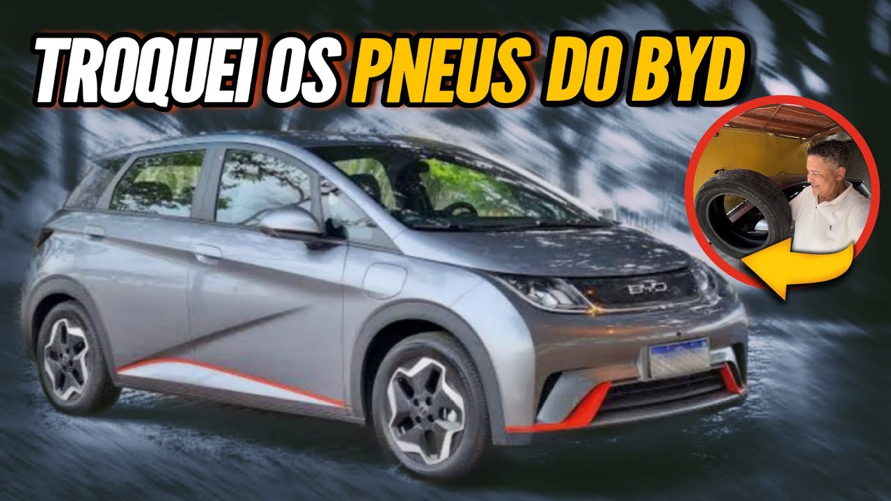 PNEUS ORIGINAIS DO BYD DOLPHIN, FICOU + EM CONTA!