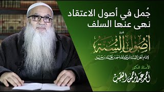 2 | شرح أصول السنة | جُمل في أصول الاعتقاد نهى عنها السلف |  أ.د أحمد النقيب image