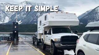 BACK To BASICS! All These Are Just Normal To ME! FullTime Truck Camper Life