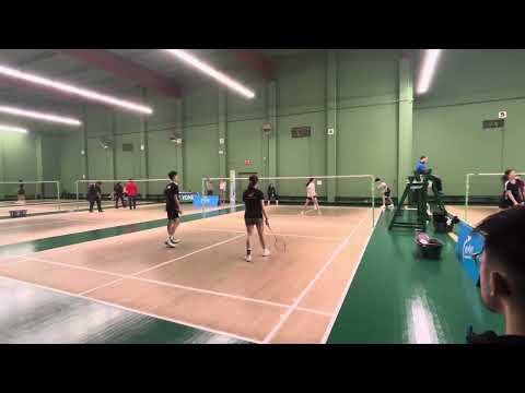 2024 VRC Remembrance Day Junior A - U17 XD final Brendan/Abigail vs Marcus/Jessica (2 of 4)