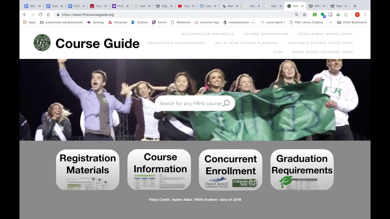 Fossil Ridge High School ICAP & Work Based Learning