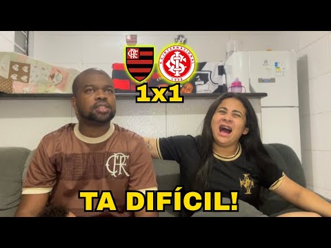 Flamengo x Internacional, react; em mais uma partida pífia Mengão termina empatando pelo Brasileirão