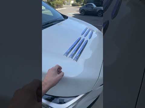 Old car emblems wrap made new idea.