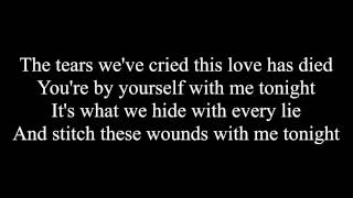 Black Veil Brides - We Stitch These Wounds (Lyrics)