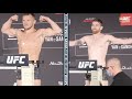 Petr Yan vs. Cory Sandhagen Weigh-in Video | UFC 267 | MMA Fighting