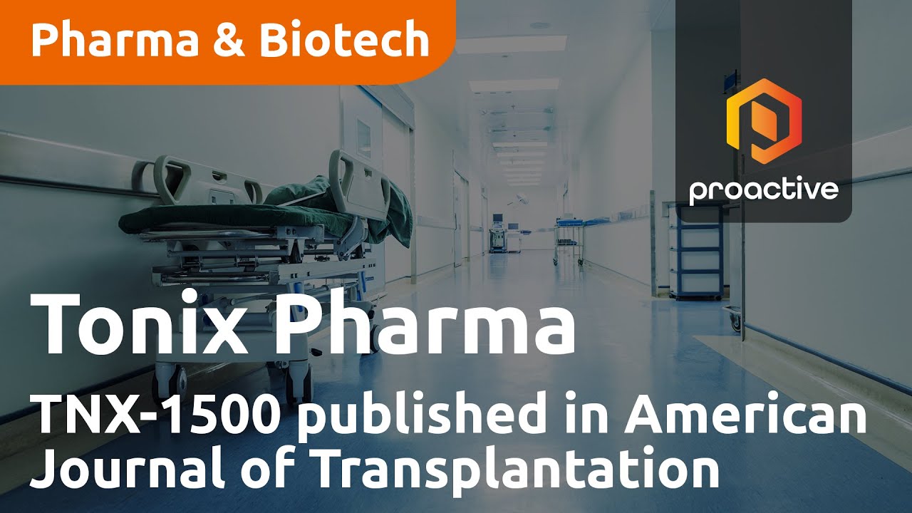 Tonix Pharmaceuticals TNX-1500 monoclonal antibody published in American Journal of Transplantation