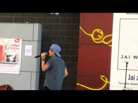 Jai Waetford singing Your Eyes @ Blacktown (8.12.13)