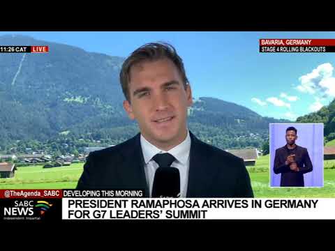 G7-Summit in Germany on Castle Elmau