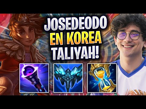 JOSEDEODO JUGANDO EN KOREA CON TALIYAH! - EST Josedeodo Juega Taliyah Jungla! | Preseason 2023