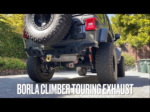 Borla Climber Touring Exhaust - Jeep JL JLU