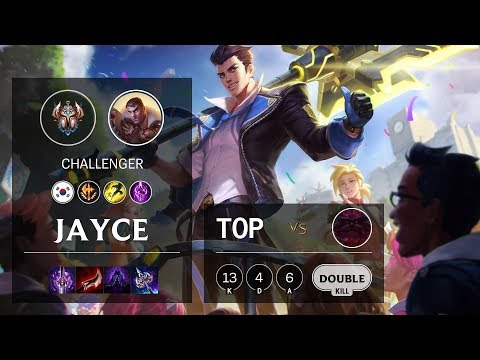 Jayce Top vs Ornn - KR Challenger Patch 10.6