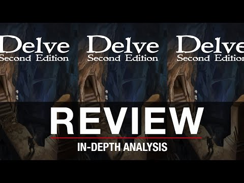 Delve 2nd Ed ttrpg - Review and page turn #ttrpg