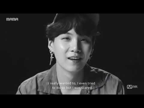 BTS Yoongi talks about his first love FMV