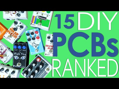 My DIY PCB Builds | 15 PCBs Ranked | DIY Guitar Pedals