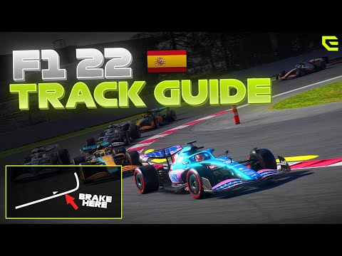 NEW Spain F1 22 Top 6 in the World HOTLAP + Track Guide (New Hairpin)