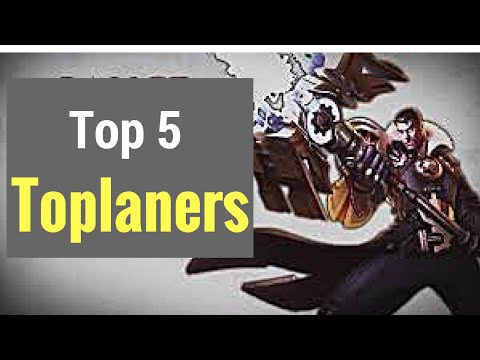 TOP 5 BEST TOP LANERS - Patch 6.17 - League of Legends