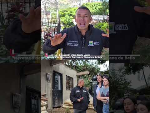 #noticiasantioquia Demolieron cuatro construcciones ilegales en Bello