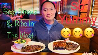BEST AFFORDABLE Steaks & Ribs In The WEST @ Texas Roadhouse Steak