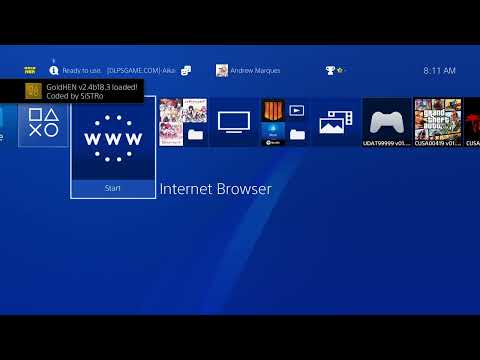 PS4 9.00 Jailbreak, No USB & GoldHen Offline Cache