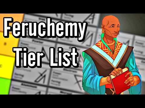 Ranking the 16 Feruchemical Metals