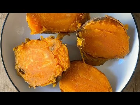Kenyan Boiled Sweet potatoes With tea/Sweet potatoes Recipe./ Super yummy 🤤👌🏾#breakfast