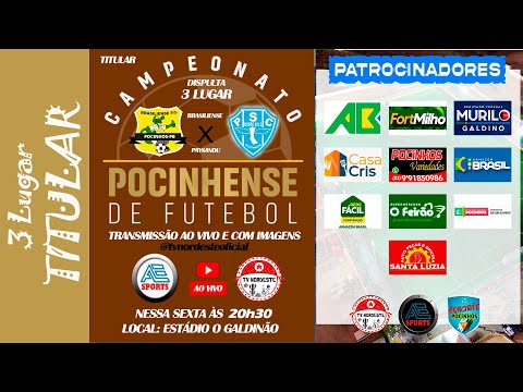 Brasiliense x Paysandu - Disputa 3 Lugar - Titular - Pocinhense Fut de Campo  SEX 12/12/25 às 20h30