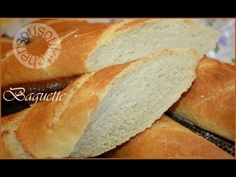 Recette de baguette maison/Homemade French baguette recipe