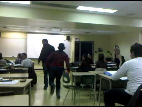 Neggaz trippin in class