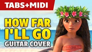 [Moana OST] Auli'i Cravalho – How Far I'll Go (guitar cover by Kaminari)