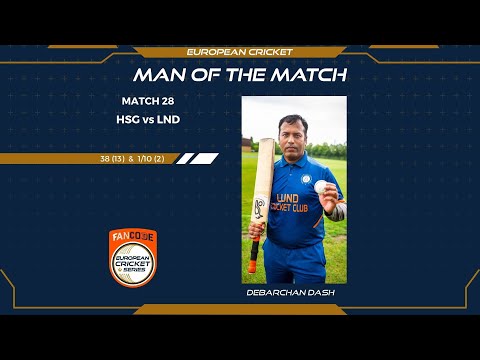 Dashing Debarchan Dash does the job for Lund at FanCode ECS Sweden Malmo