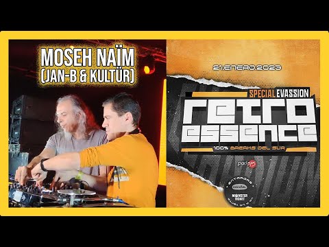 💥 Sesión 🎚️🎛️🎚️ Moseh Naïm (Jan-B & Kultür)💥::: 21.01.2023 - Retro Essence Especial Evassion 🎧 🔊