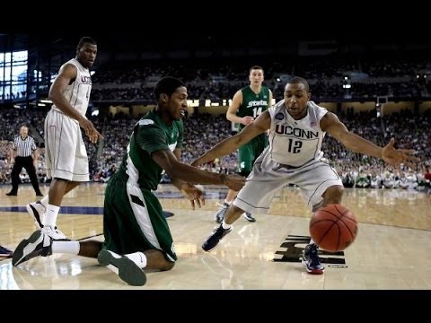 2009 NCAA Final Four Semi Final  Michigan State vs Connecticut